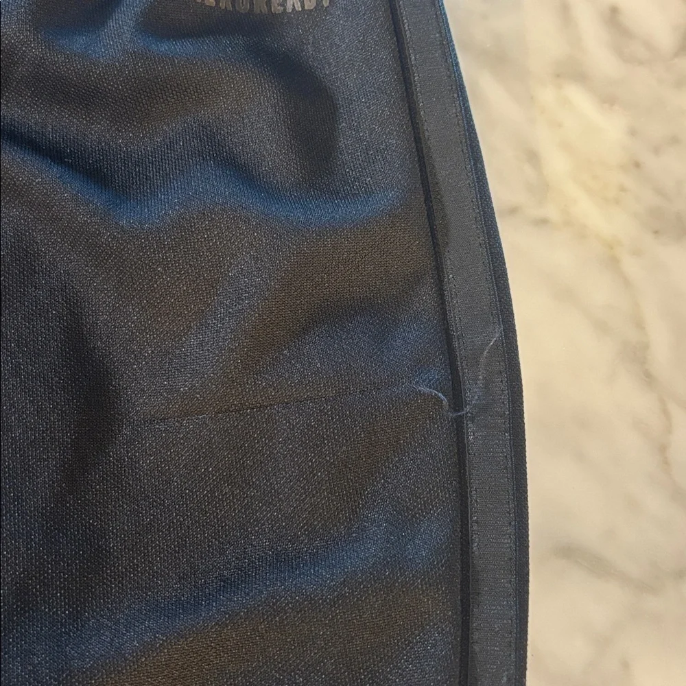 adidas Men's black tiro Joggers, size small